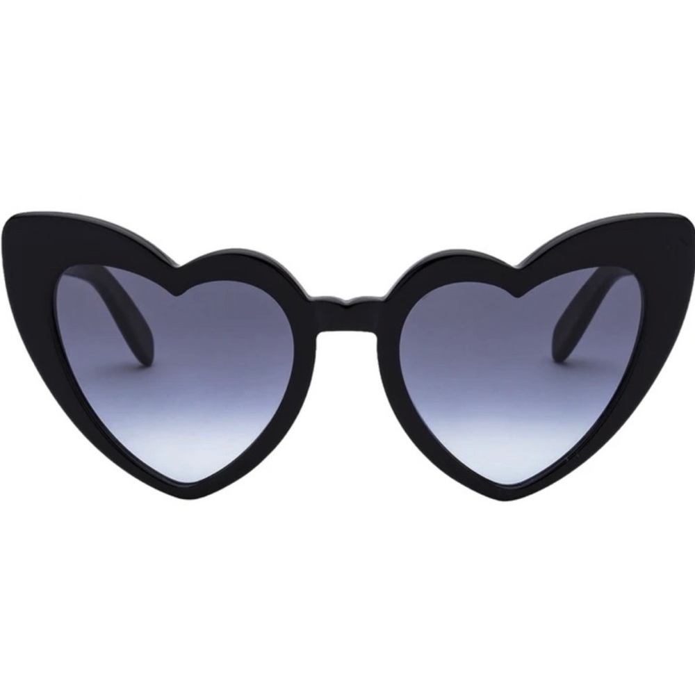 EUC Saint Laurent Heart Shaped sunglasses